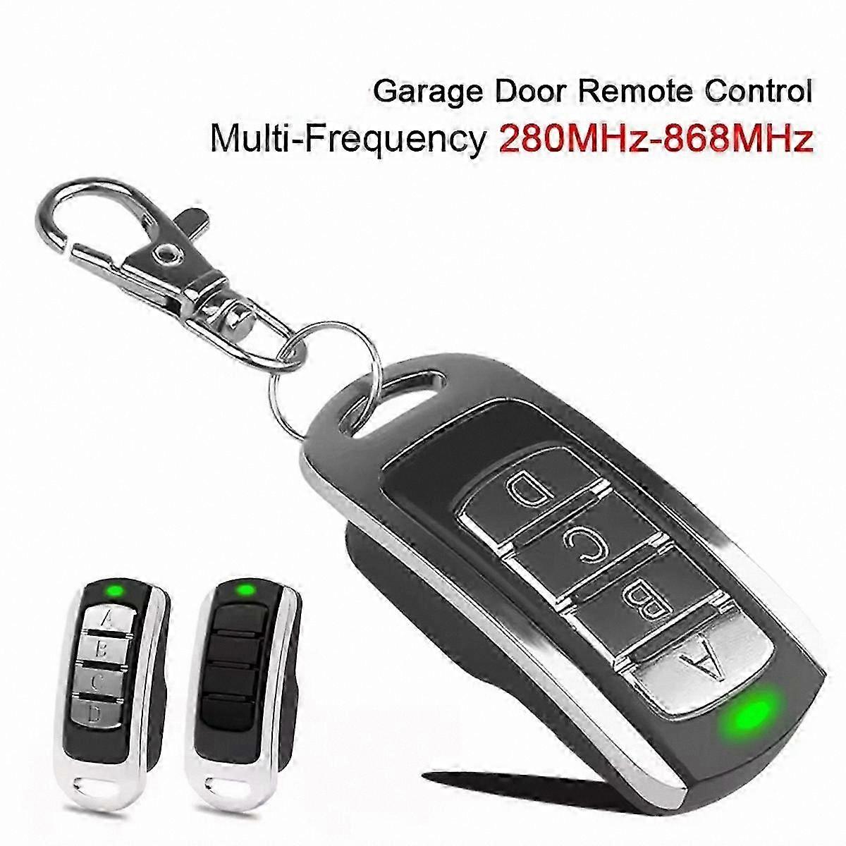 Universal Garage Door Remote Control Duplicator for Gates and Doors, 280-868MHz Frequency-Compatible Opener Key