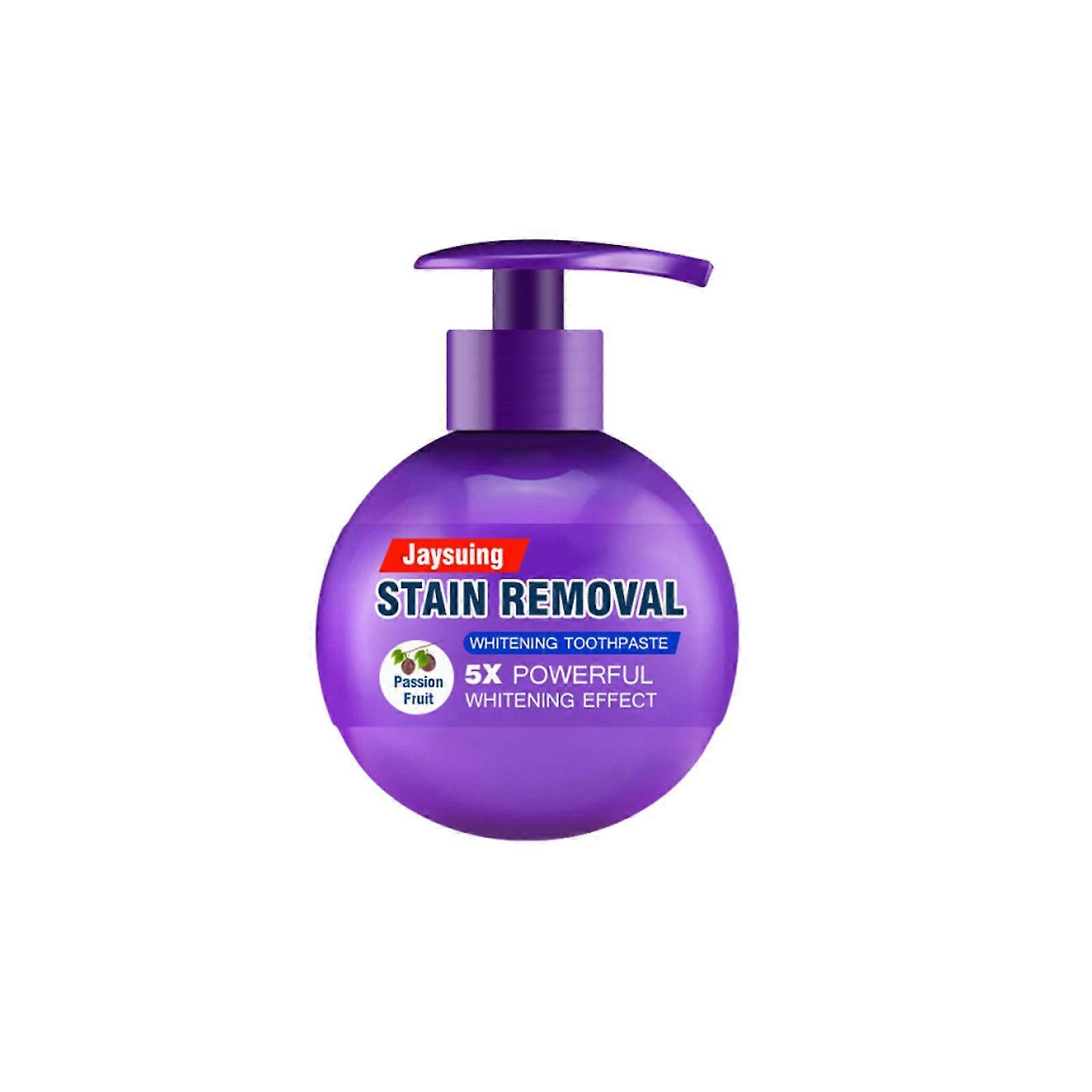 Natron Push Tannkrem Pasjonsfrukt Frisk Pust Flekkfjerner Oral