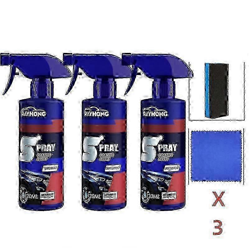 New 120ml RAYHONG Quick-acting Coating Spray Car Nano-ceramic Coating Agent Carl