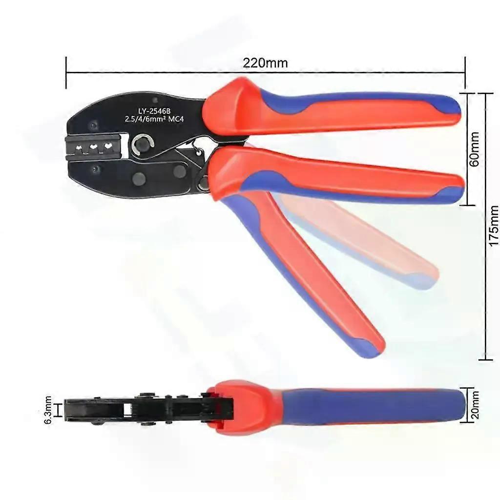 Solar Crimping Tool Cable Connector Multitool Pliers Crimper Pliers Solar Connectors Cable Pliers Electrician Terminal Hand Tool