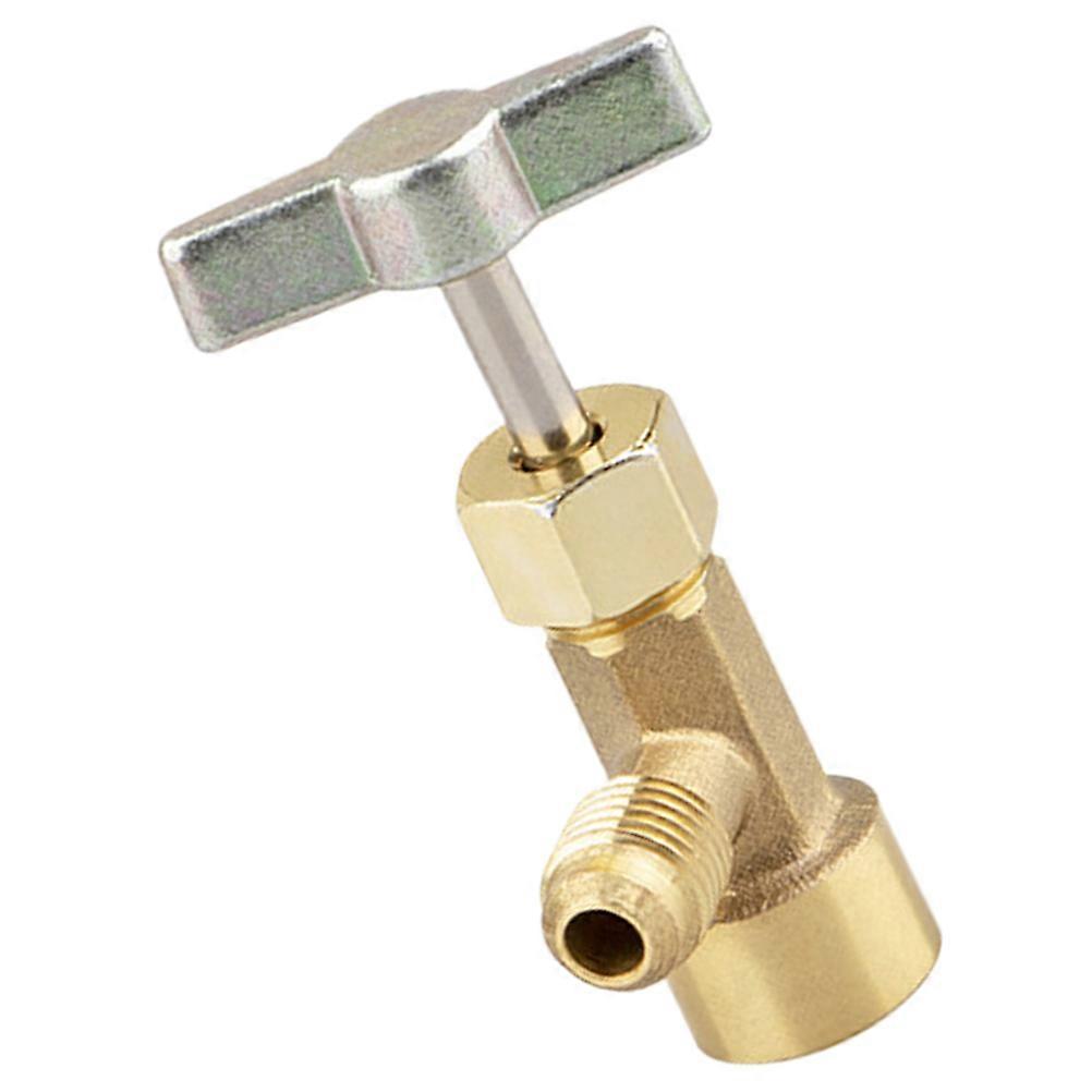 Golden Can Tap with Tank Adapter for Connecting Refrigerant 4Pcs Set