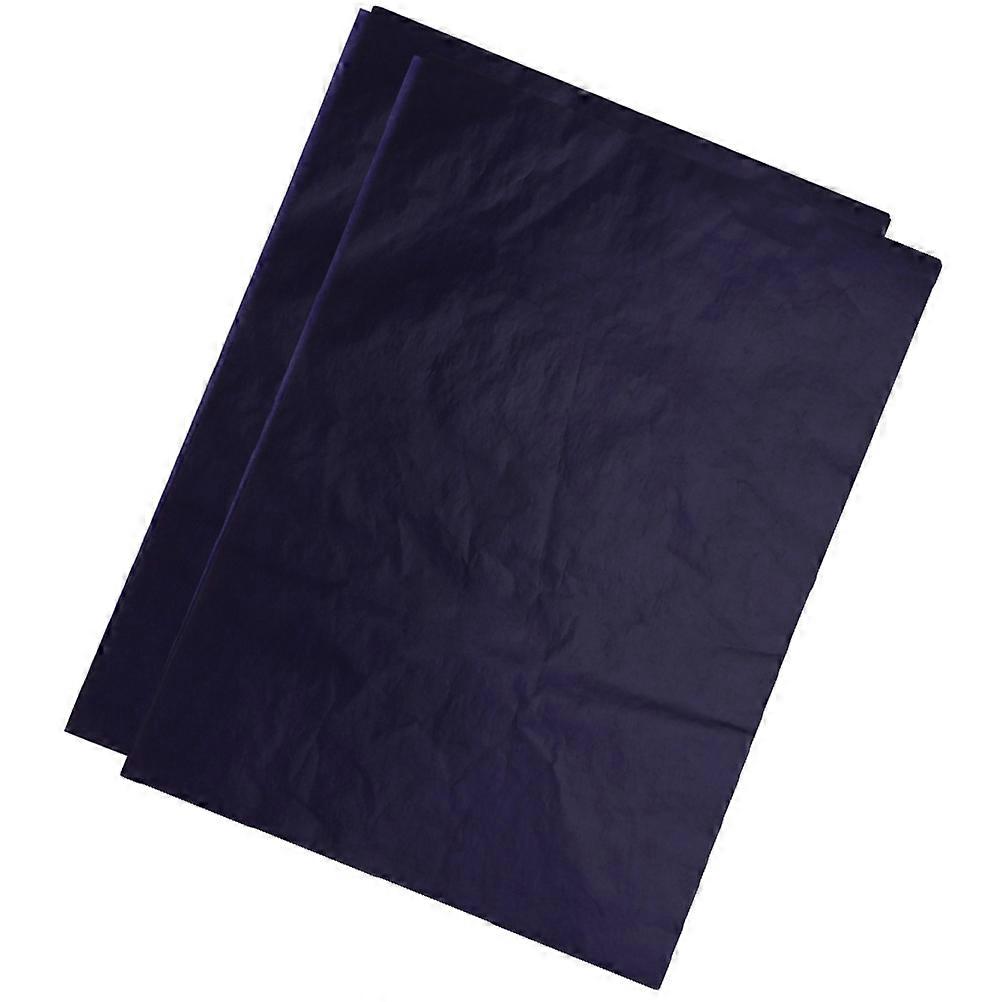 Tracing Paper 200Pcs Graphite Carbon Transfer Paper For Parent-Child Creation Blue Rectangular Function