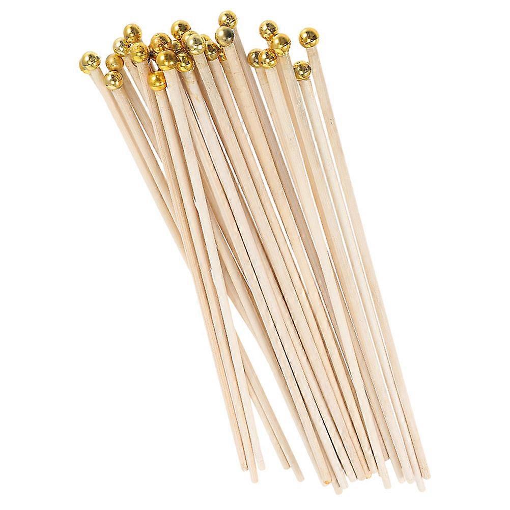 150 Pcs Wood Flag Poles Natural Wood Hand Flags Sturdy Poles For Event Decoration Display Flags In Khaki Color