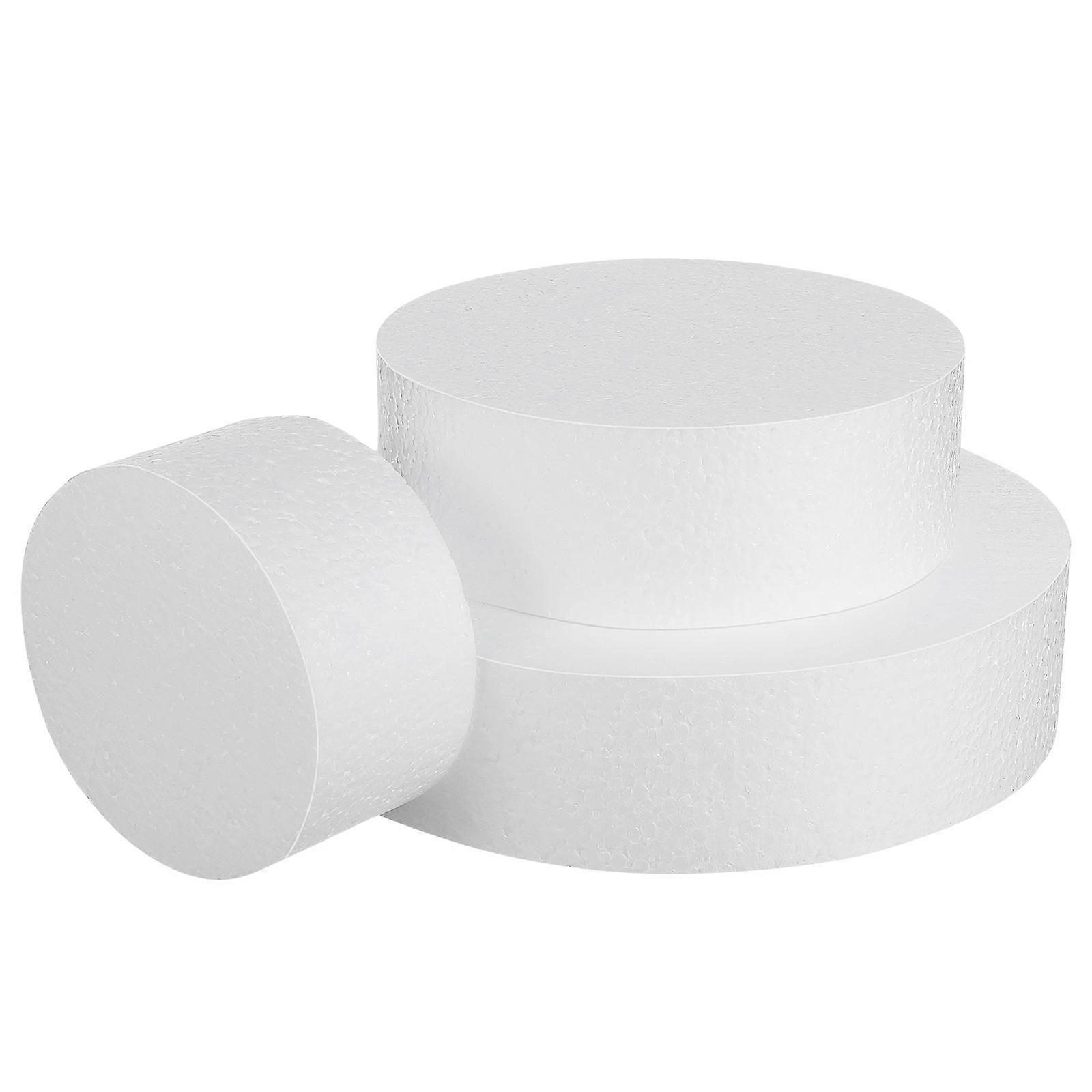 Cake Decorating Foam Dummy 6Pcs for Wedding Cake Display and Crafting