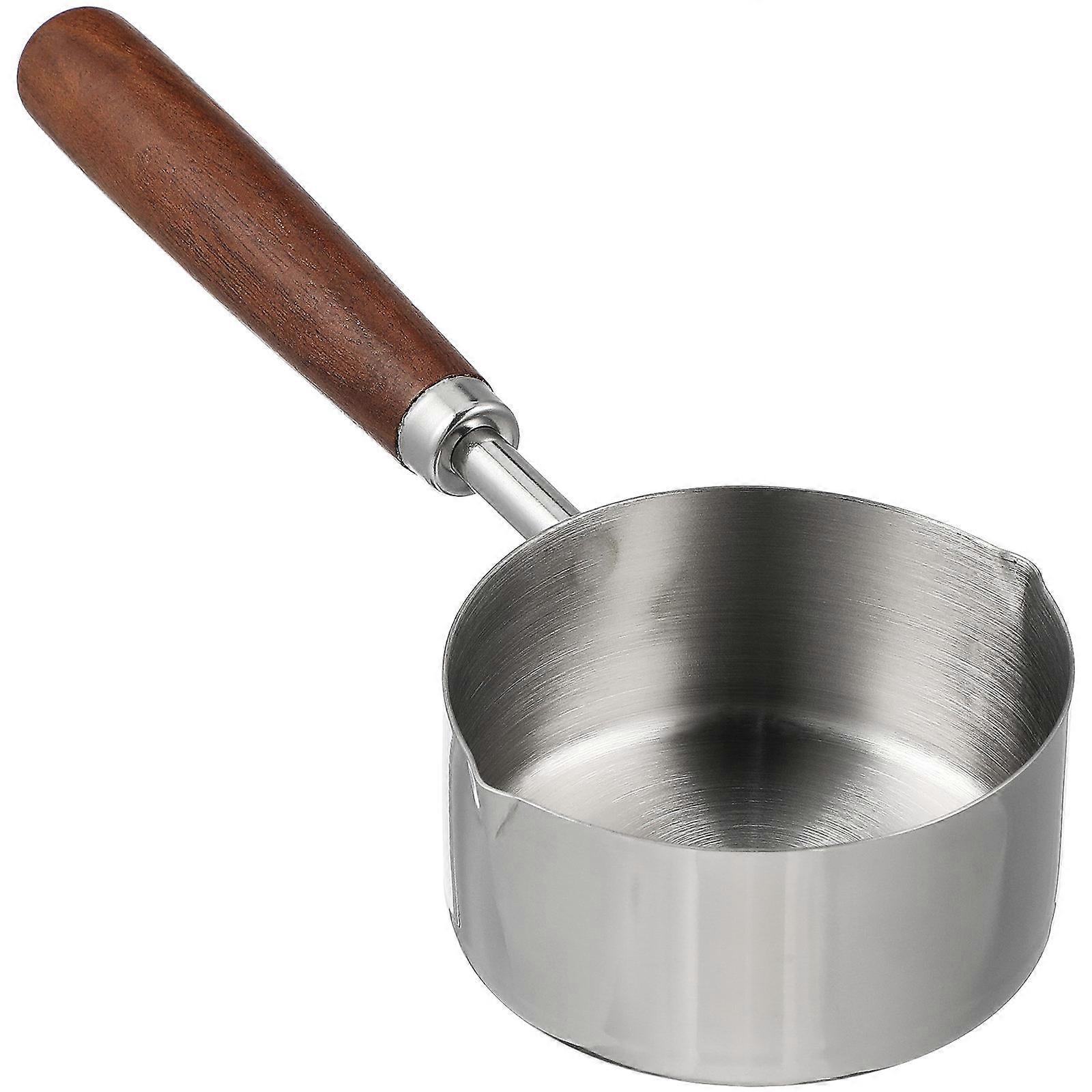 Sauce Pan For Home Cooking 3Pcs Reusable Stainless Steel Heating Oil Rectangular Multi Color Container