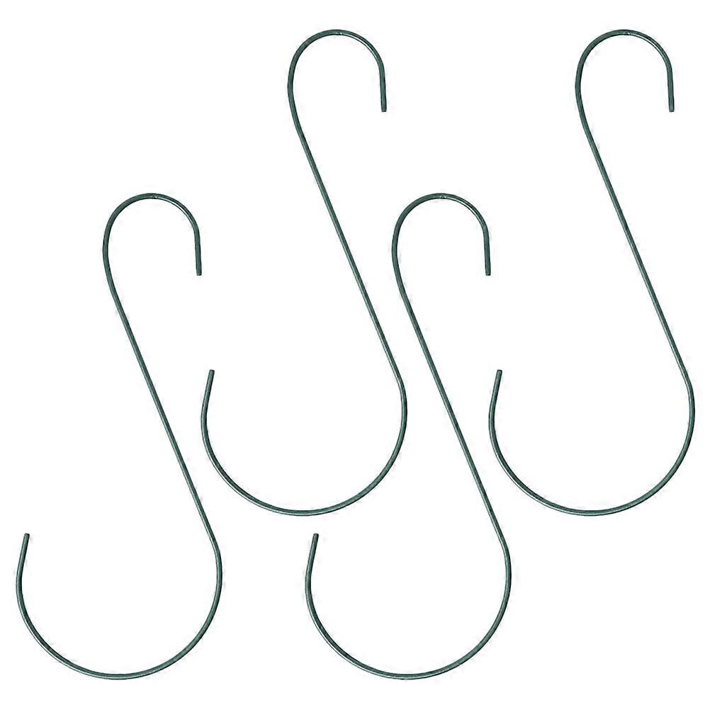 Garden Bird Feeder Hook S Hook for Hanging 16Pcs in Green