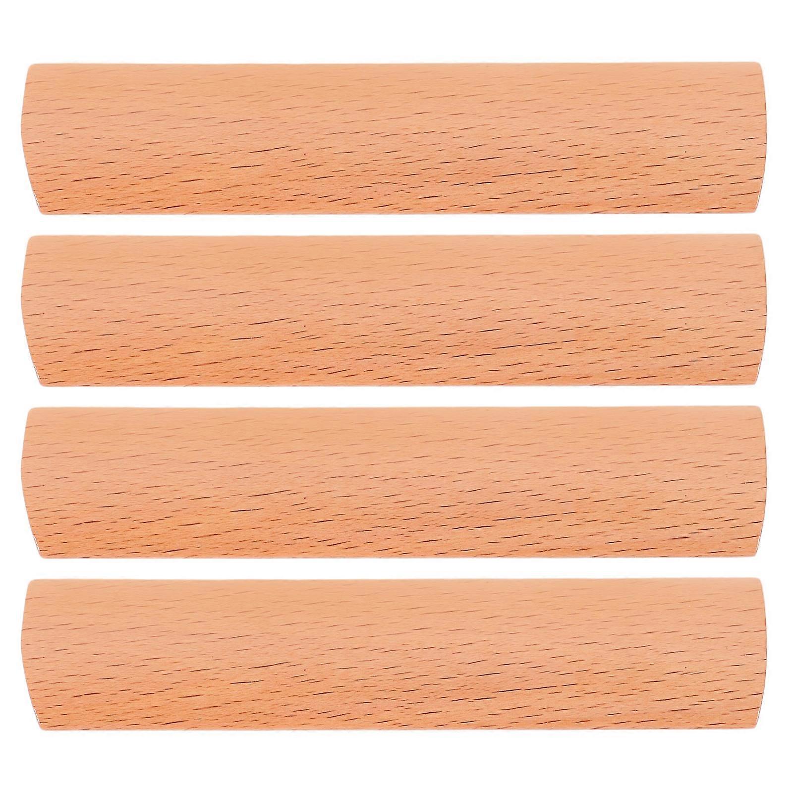 Wood Handles for Cabinets with Ergonomic Design 20Pcs Set