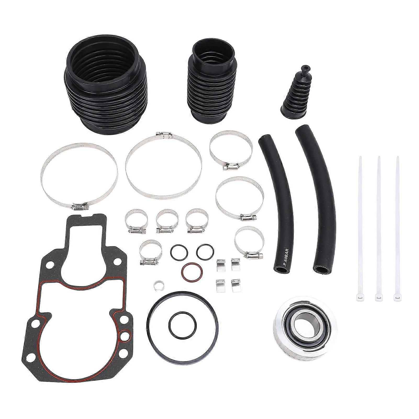 Transom Seal Bellows Kit with Gimbal Bearing 30-803097T1 Transom Repair Kit Replacement for Mercruiser Alpha One Gen 1