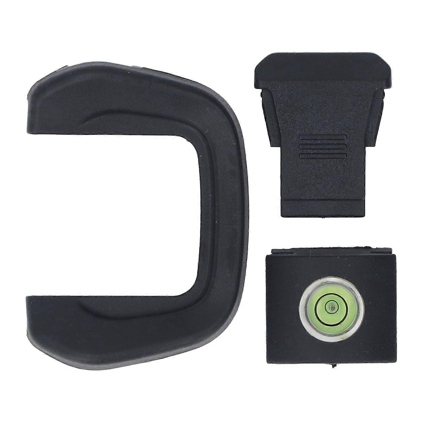 Camera Viewfinder Eyecup ABS with Level Hot Shoe Cap Camera Eyepiece Eyecup for R Camera