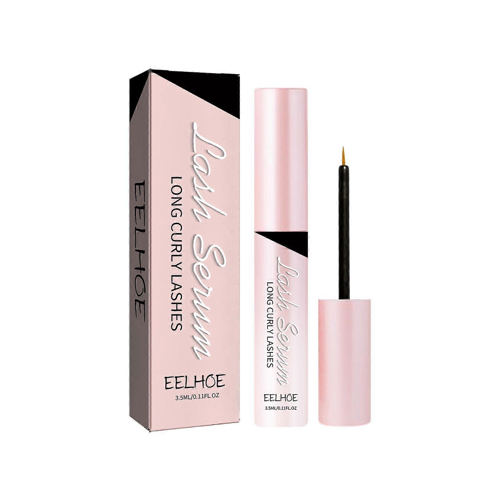 EELHOE Lash Serum, Gentle And Not Easy To Halo Makeup Natural Curling Black Beautiful Without Trace Thick Slender Long Mascara
