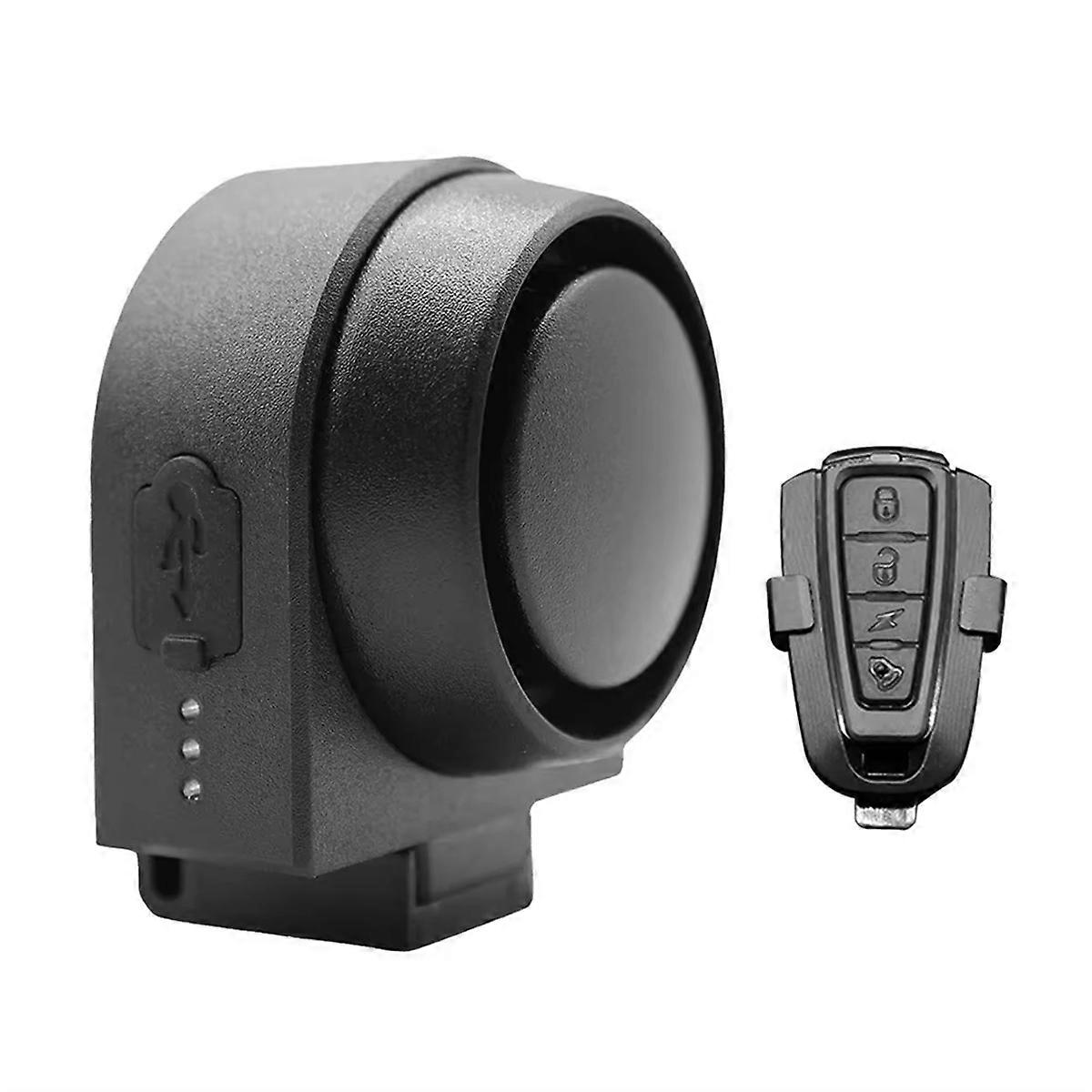 Wireless Bicycle Alarm 115dB IP55 Waterproof Motorcycle Alarm Remote Control Anti-Theft Bike Detecto