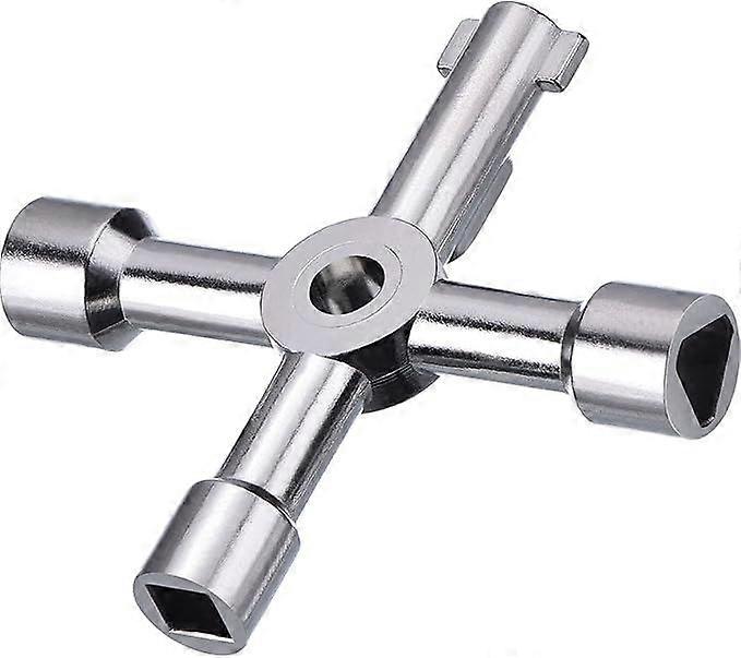 Way Multi-Function Utility Key for Gas Water Electric Box Medicine Cabinet