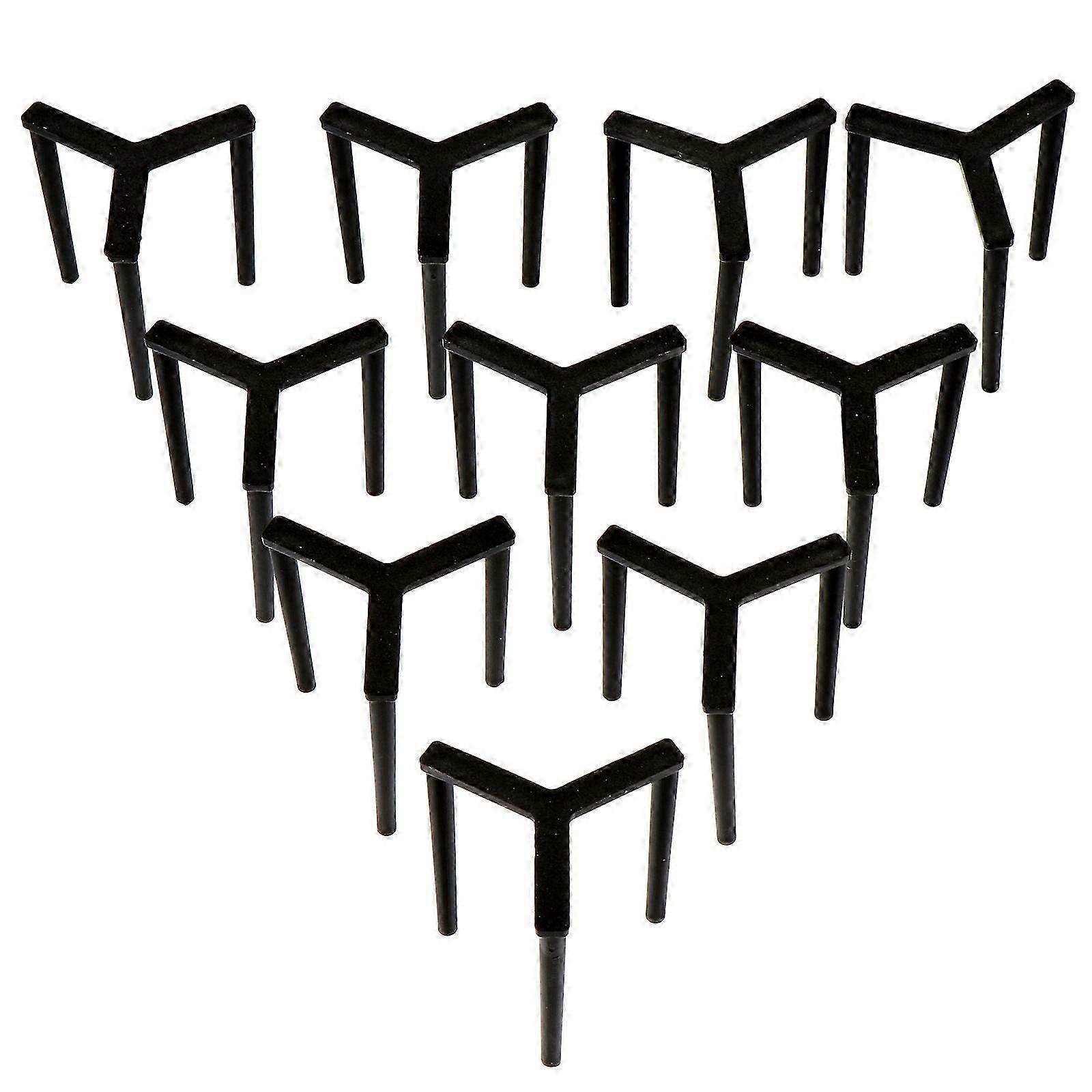 100Pcs Pizza Saver Stand Pizza Packing Tripod Stack Fixing Rack Pizza Holder