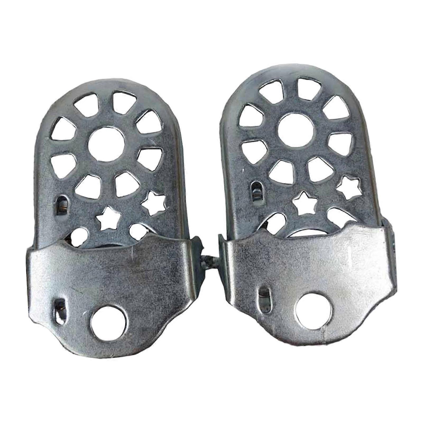 Mountain Bike Footrest Pedals Foldable For Children's Bikes With Spring Washer For Kids Mountain Bikes