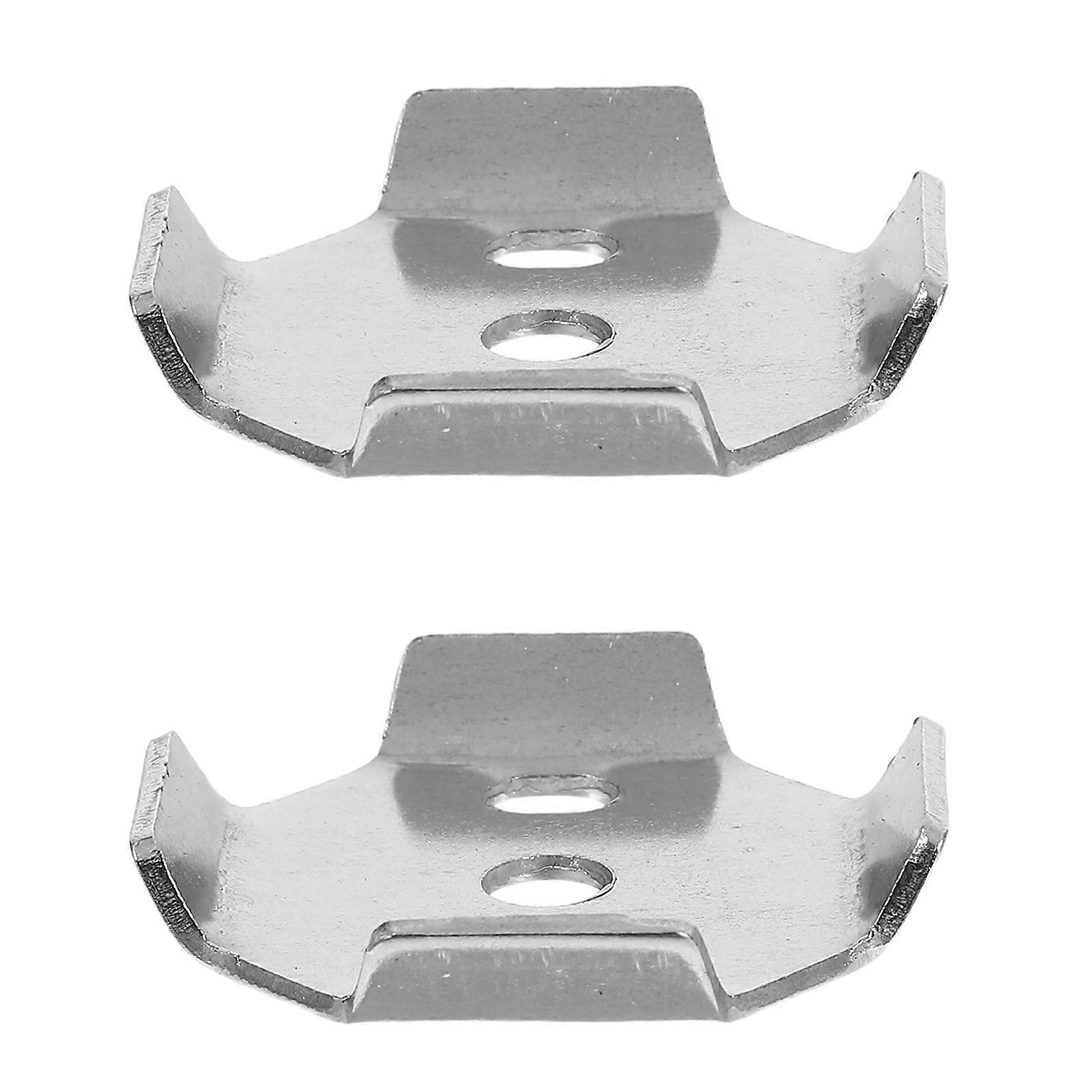 Stainless Steel Towel Bar Replacement Parts 2Pack For Bathroom Accessories Featuring Secure Installation And Smooth Surface