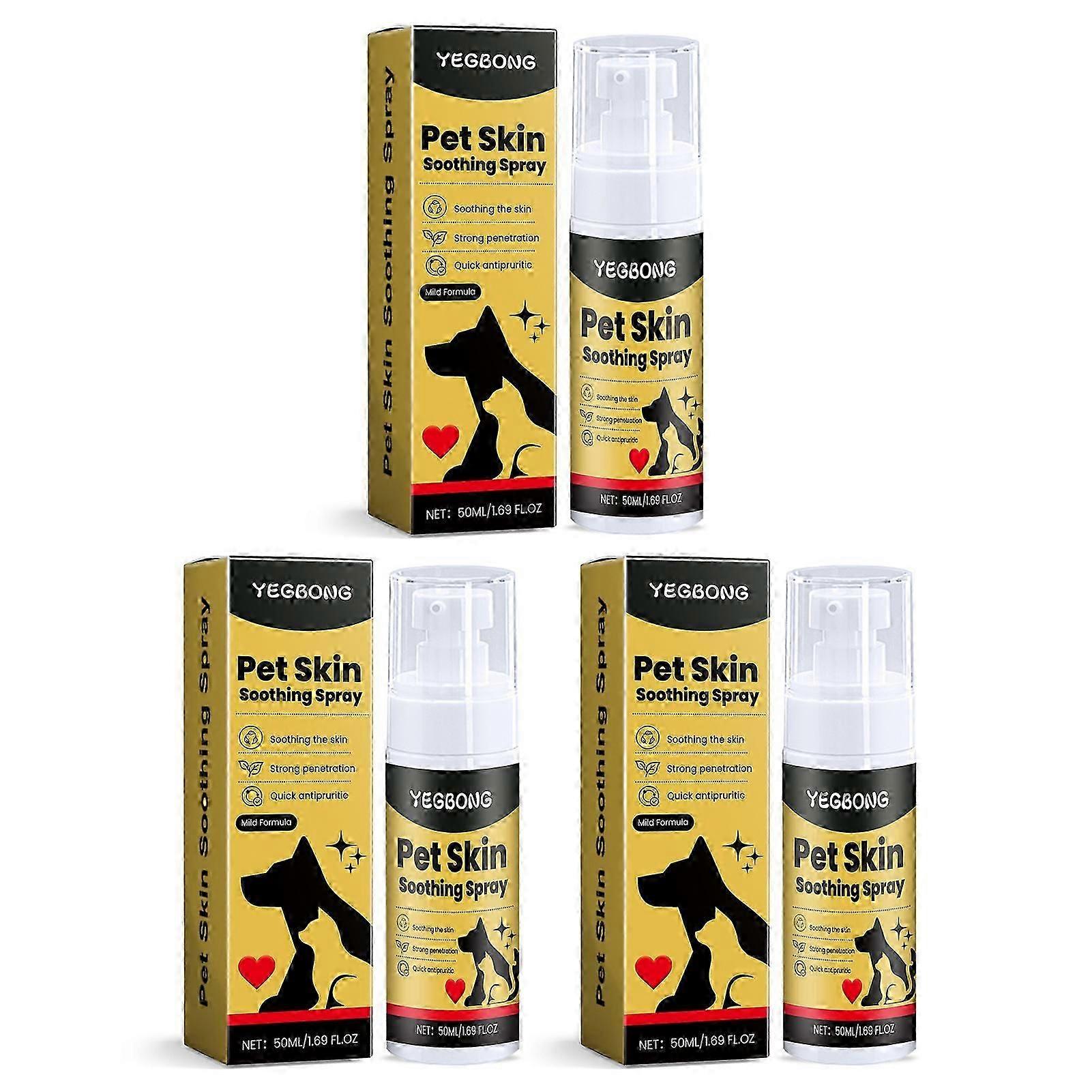 Állatbőrnyugtató spray Rendkívül hatékony természetes viszketéscsillapító spray Állatellátás_c*