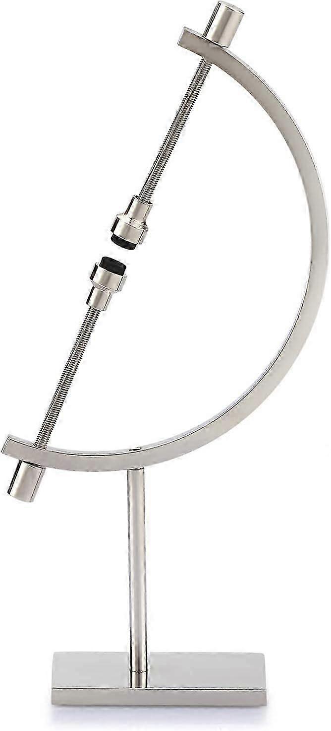 Metal Sphere Stand, Egg Ball Holder For Gem Display, Crystal Ball Display Stand With Adjustable Screws Ensuring A Stable Showcase