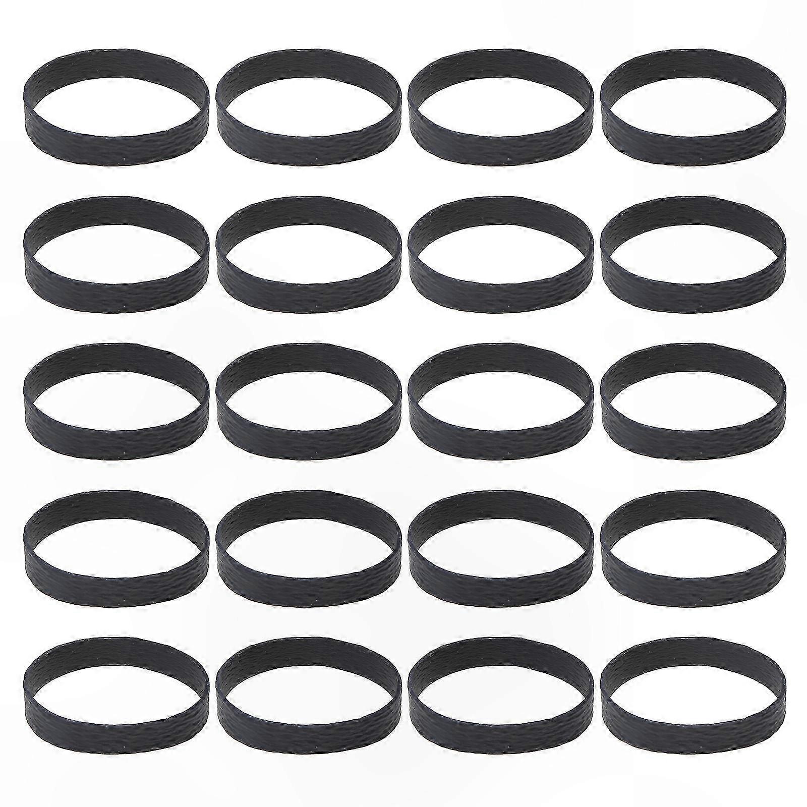 Heat Cold Resistant Thickened Black Rubber Bands for Secure Fixing