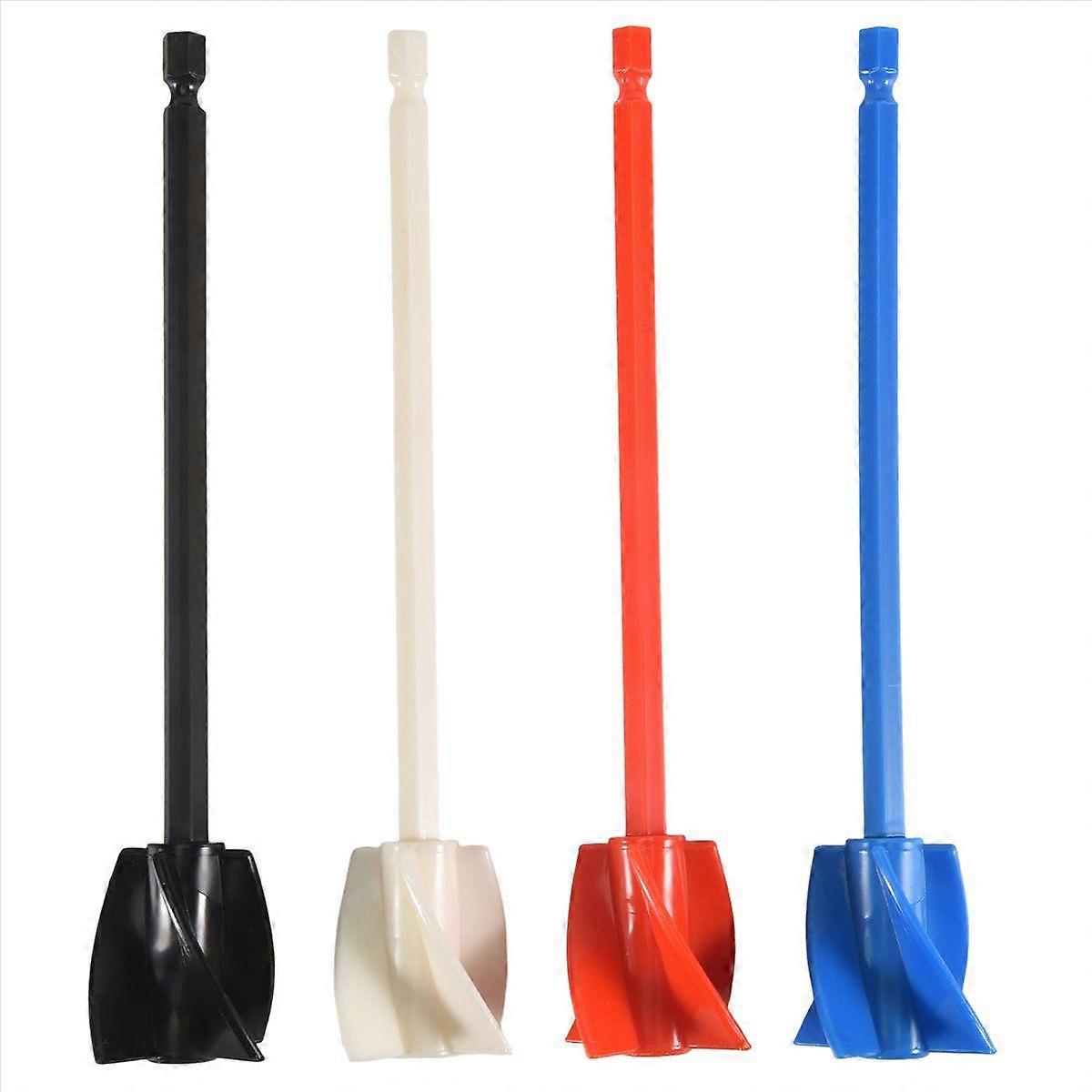 4Pack Resin Mixer Paddles,Epoxy Mixer Attachment for Drill