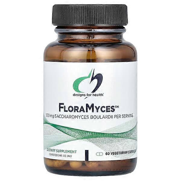 Designs For Health, FloraMycesÃÂÃÂ¢ÃÂÃÂÃÂÃÂ¢, 60 Vegetarian Capsules (250 mg per Capsule)