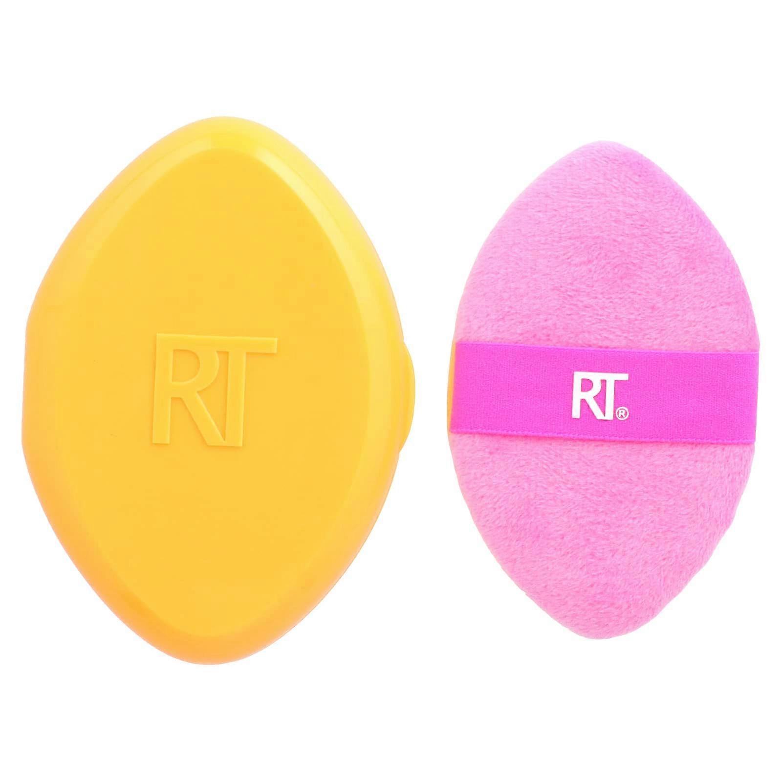 Miracle 2-in-1 Powder Puff + Travel Case , 2 Piece Set