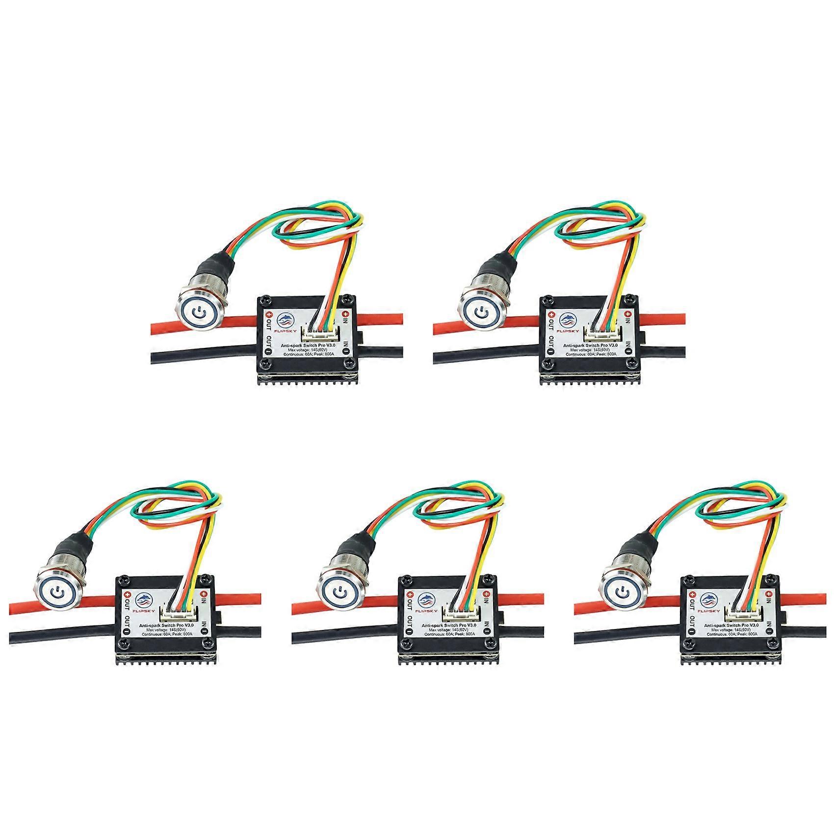 5X FLIPSKY Antispark Switch Pro V3.0 ESC Switch with Heatsink for Electric Skateboard/EBike /Scooter/Robots