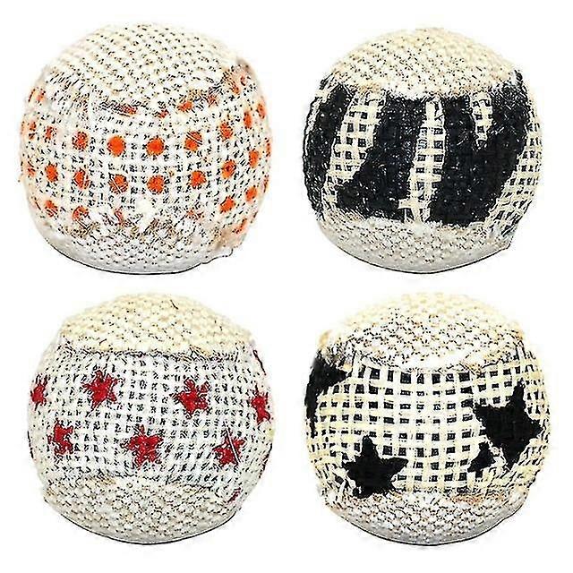 1 Pcs Ball Cat Toy Interactive Cat Toys Play Chewing Rattle Scratch Catch Pet Kitten Cat Exercise Toy Balls(style Random) 25-26s