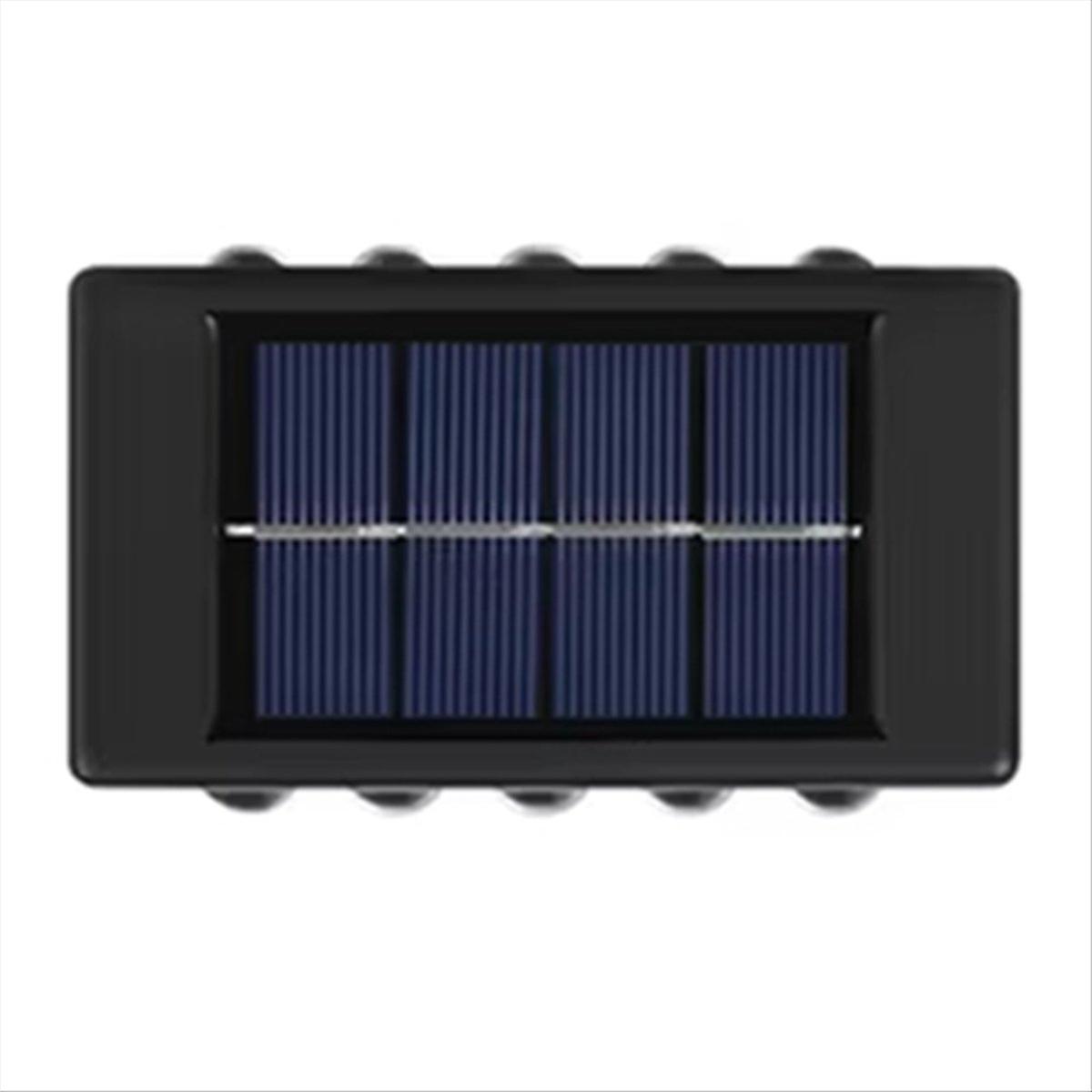 Solar Outdoor Wall Light Waterproof Garden Decor Lights Up Down Light