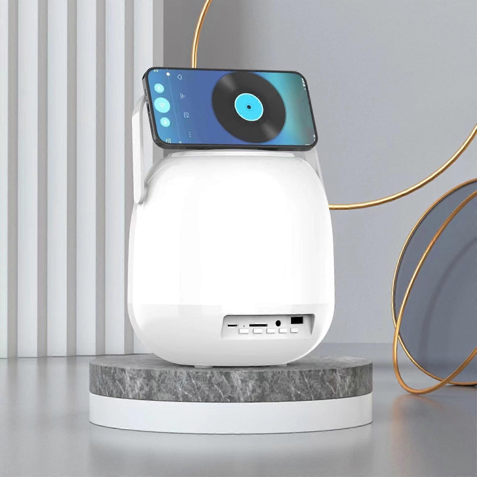 Gnobogi Colorful Light Bluetooth Speaker, Small Night Light, Portable Wireless Mini Speaker with Subwoofer, Easy To Carry