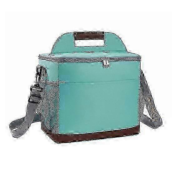 9L/16L Insulated Large Capacity Bento Bag with Zipper Closure for Thermal Picnic Use