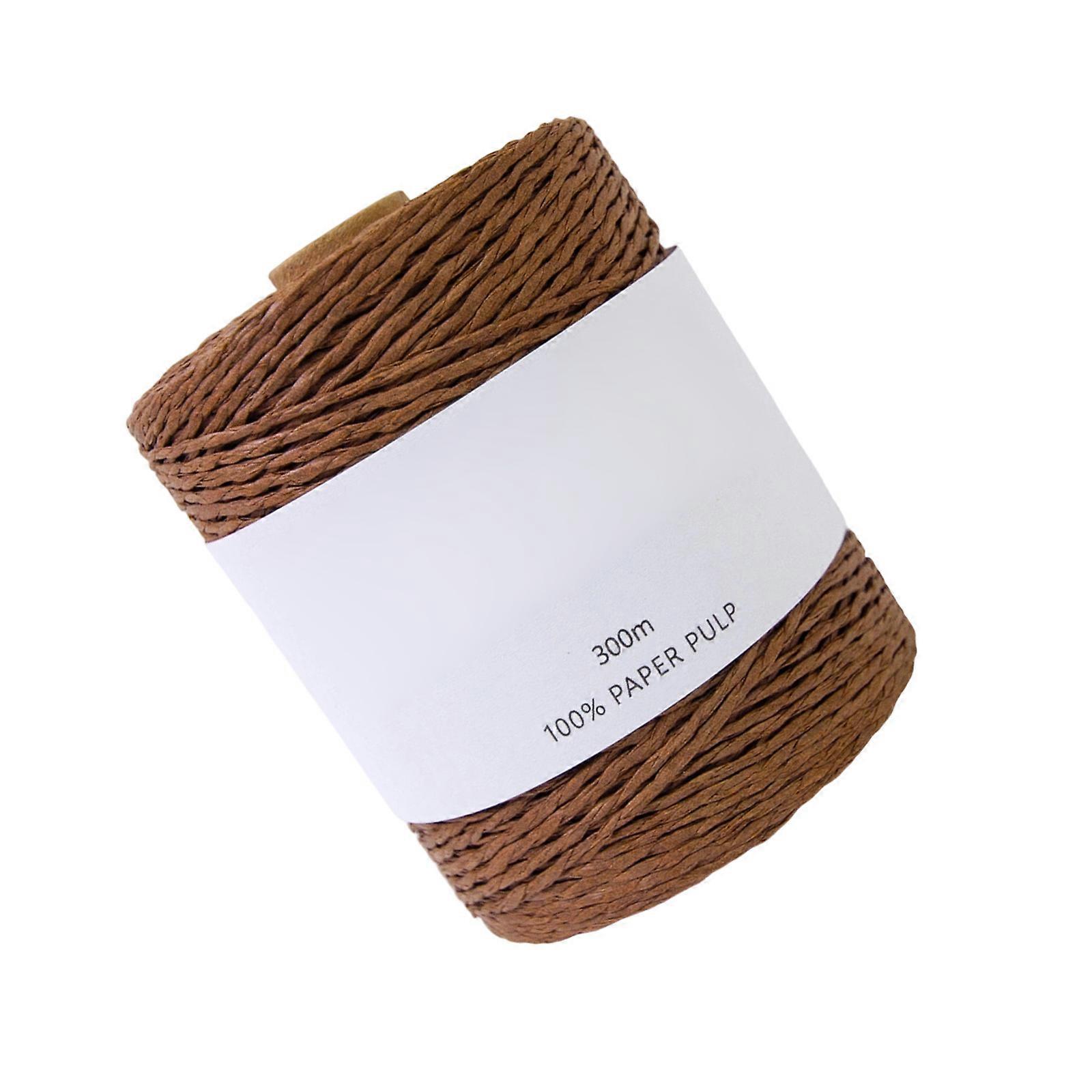 3.28 מטר טבעי רפיה מחרוזת נייר חוטי חוטי רפיה למלאכת אמנות עטיפה ואריגה סל כובע תיק 43