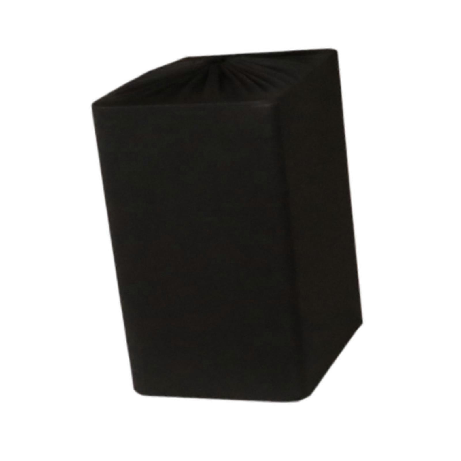 Speaker Dustproof Cover Black Versatile Protection Convenient to Use Drawstring
