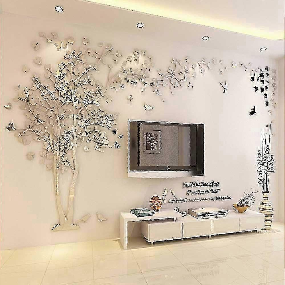 3D Couple Tree DIY Acrylique Stickers Mur