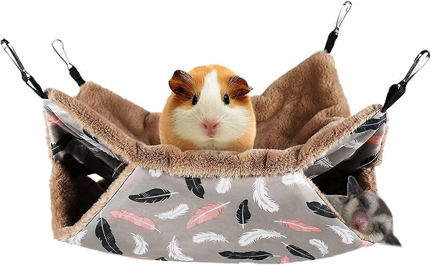 Small Pet Cage Hammock Hanging Bed For Small Animals Hammock Bedding