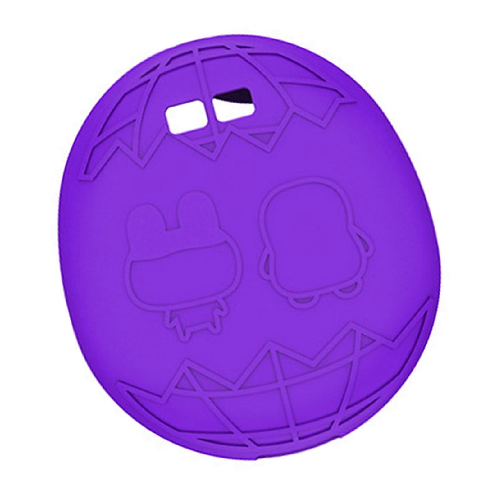 Flexible Silicone Cover Suitable for Interactive Virtual Pet Game Machine Sleeve Shell Protector Enhances Durability  Purple