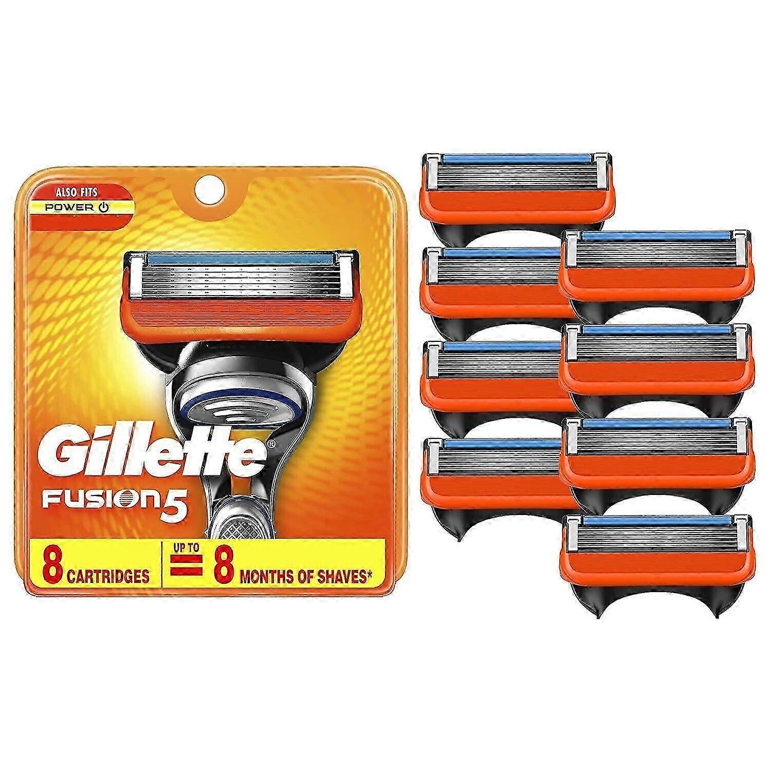 24 Pack Razor Blades 5 Layers for Gillette Fusion 5 Proglide Razors - Best Seller