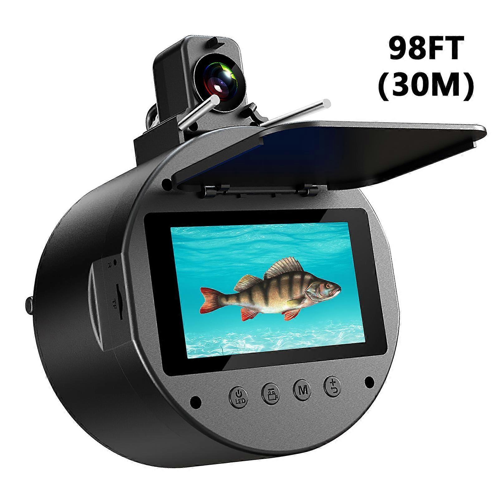 Professional Fishing Sonars Equipment with 9 LED Display and Wide Detection Coverage for Lake River Fishing Multicolor