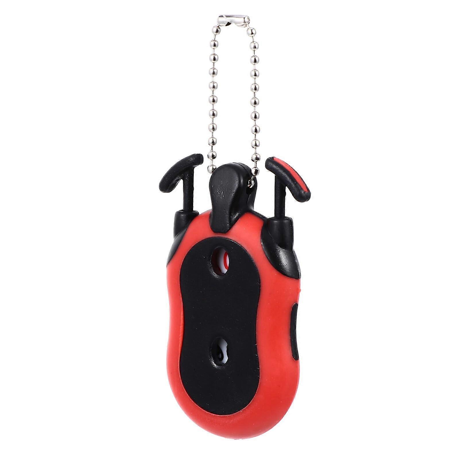 Golf Score Counter with Double Dial Stroke Keeper for Outdoor Sports, Red Scoring Clicker