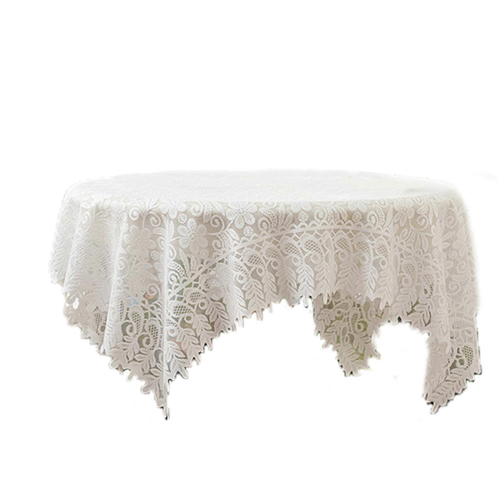 Sturdy Lace Table Protectors With Easy Caring Designs For Everyday Dining And Entertaining  90 90cm