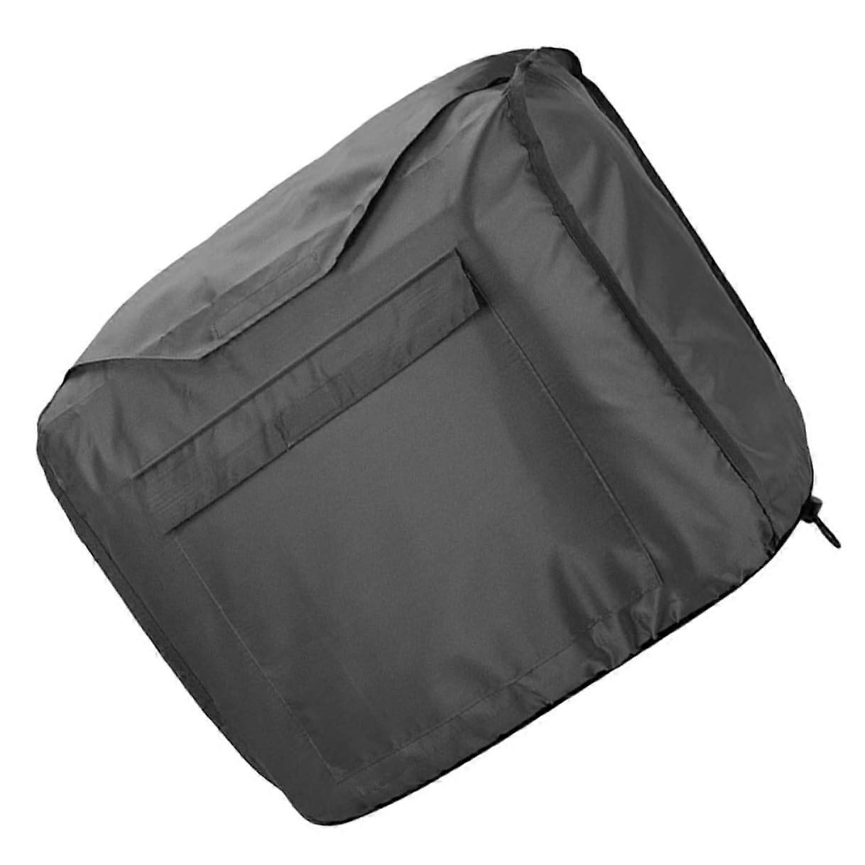 Generator Cover Weatherproof with Elastic Hem Cord Handle for Small Portable Outdoor Power Units Protection from Sun Rain Snow Wind