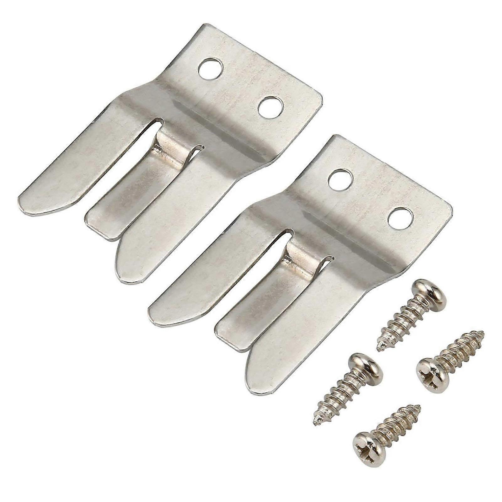 Flexible Car Radio Mic Clip Microphone Holder Clamp  for Clear Conversation and Easy Attachment 2PCS Multicolor