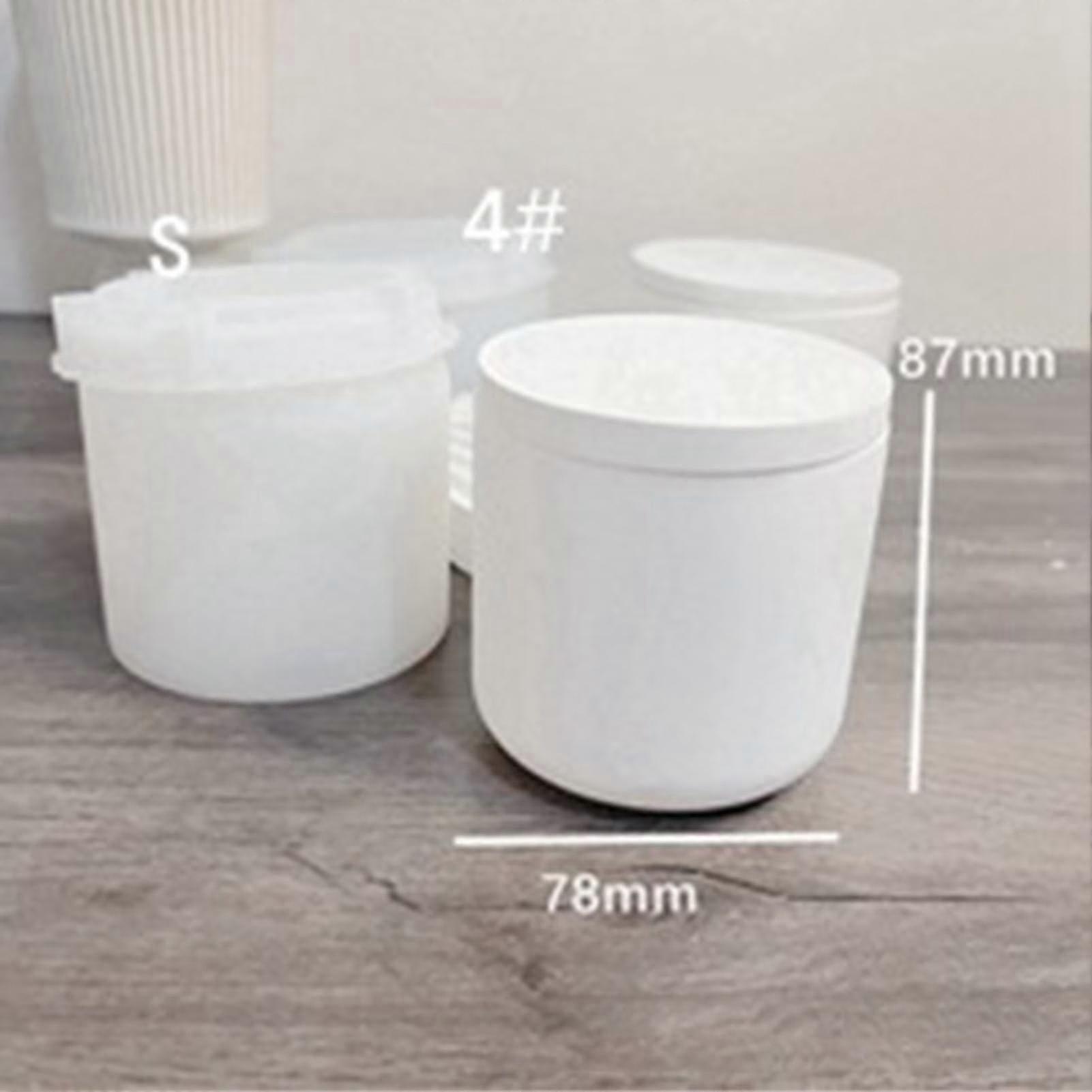 Cup Mold Flower Pot Molds Resin Container Molds With Lid For Candy Container Pen Holder