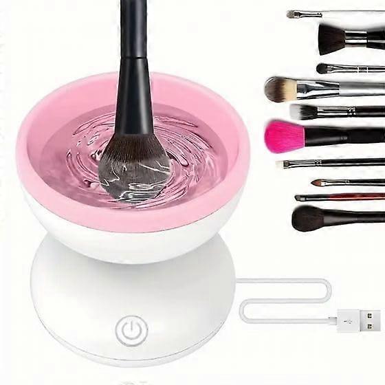 Electric Makeup Brush Cleaner Machine USB Automatic Portable Tool for All Size Cosmetic Brushes