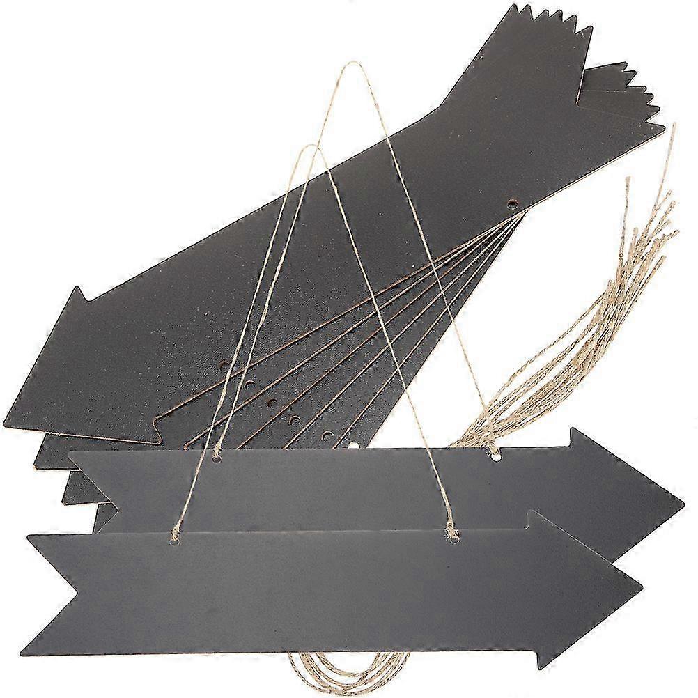 8Pcs Chalkboard Arrow Sign Double Side Arrow Signs Blank Arrow Sign Direction Signs