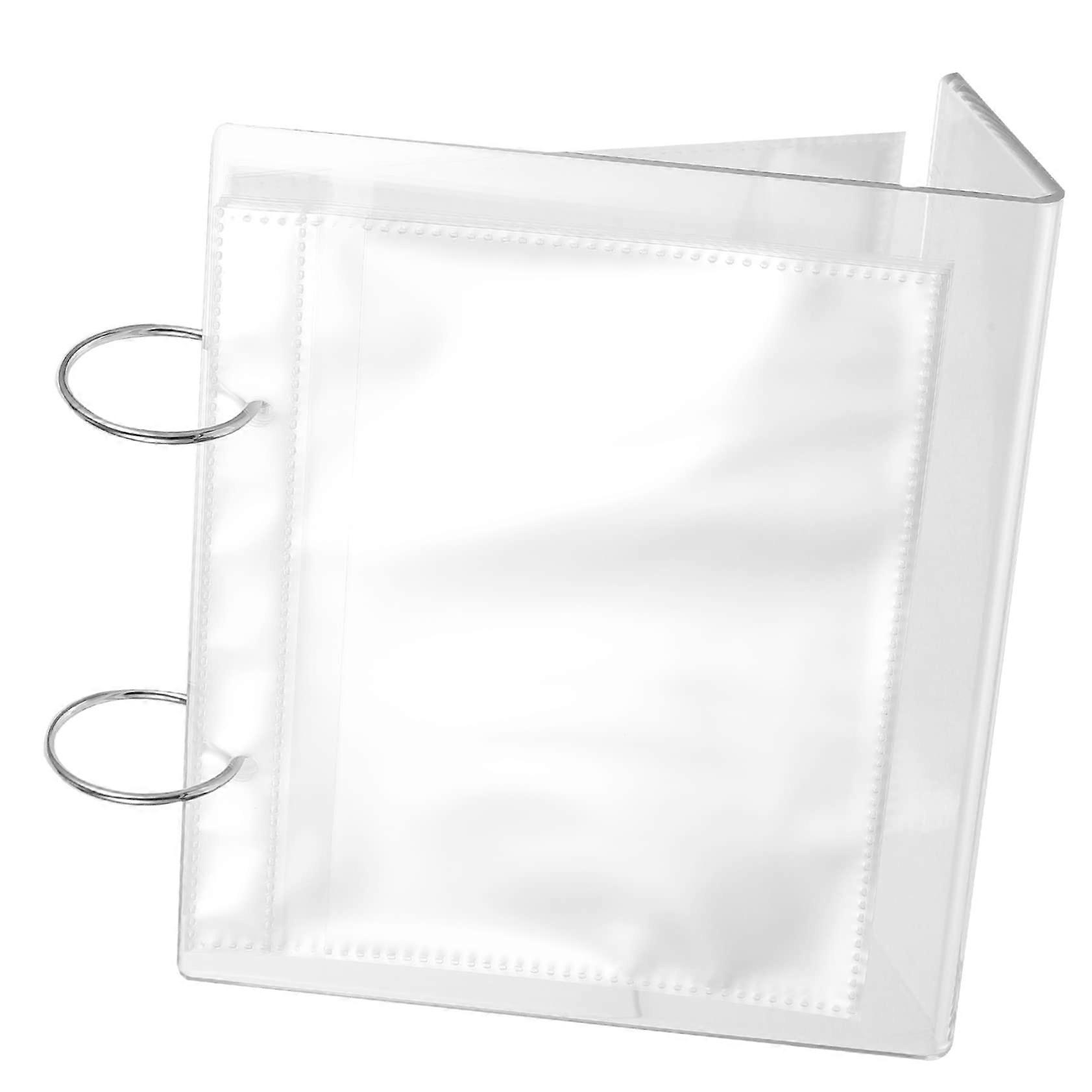 Acrylic Photo Album Landscape Flip Stand for Desktop Tabletop Picture Display Book