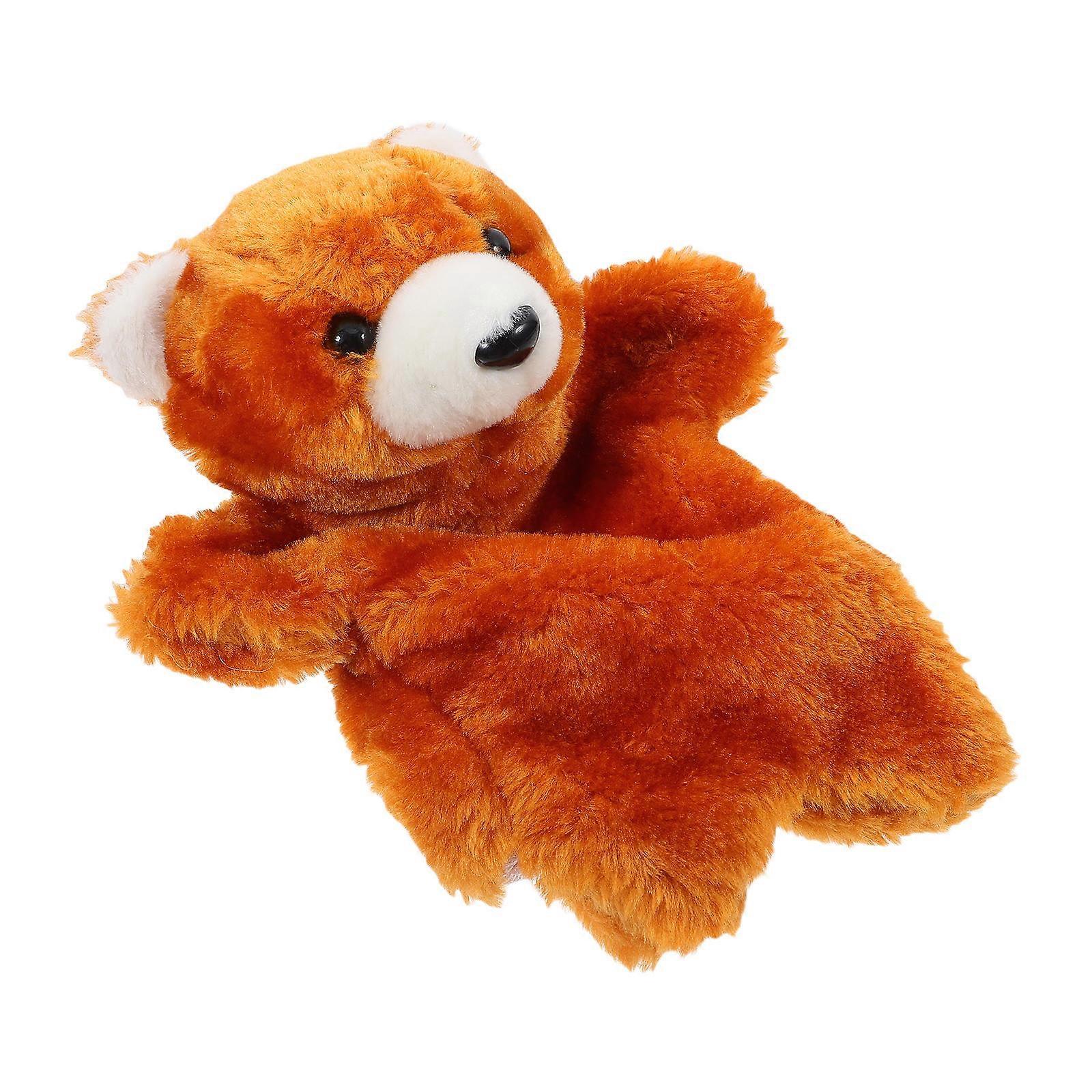 Education Bear Puppet for Kids Interactive Storytelling Hand Puppet