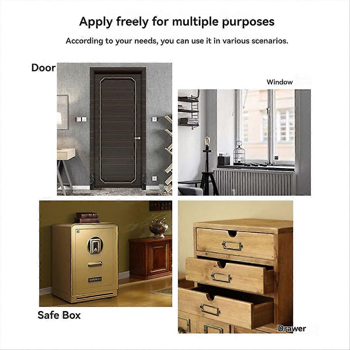 Tuya Smart Door Sensor Home Security Window Detector Door Sensor