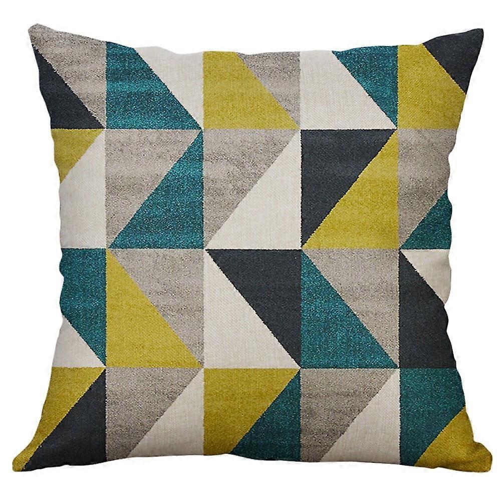 Xubond Pattern Irregular Case Cover Cushion 40x40cm Geometric Pillow Case Multi-color Fabric