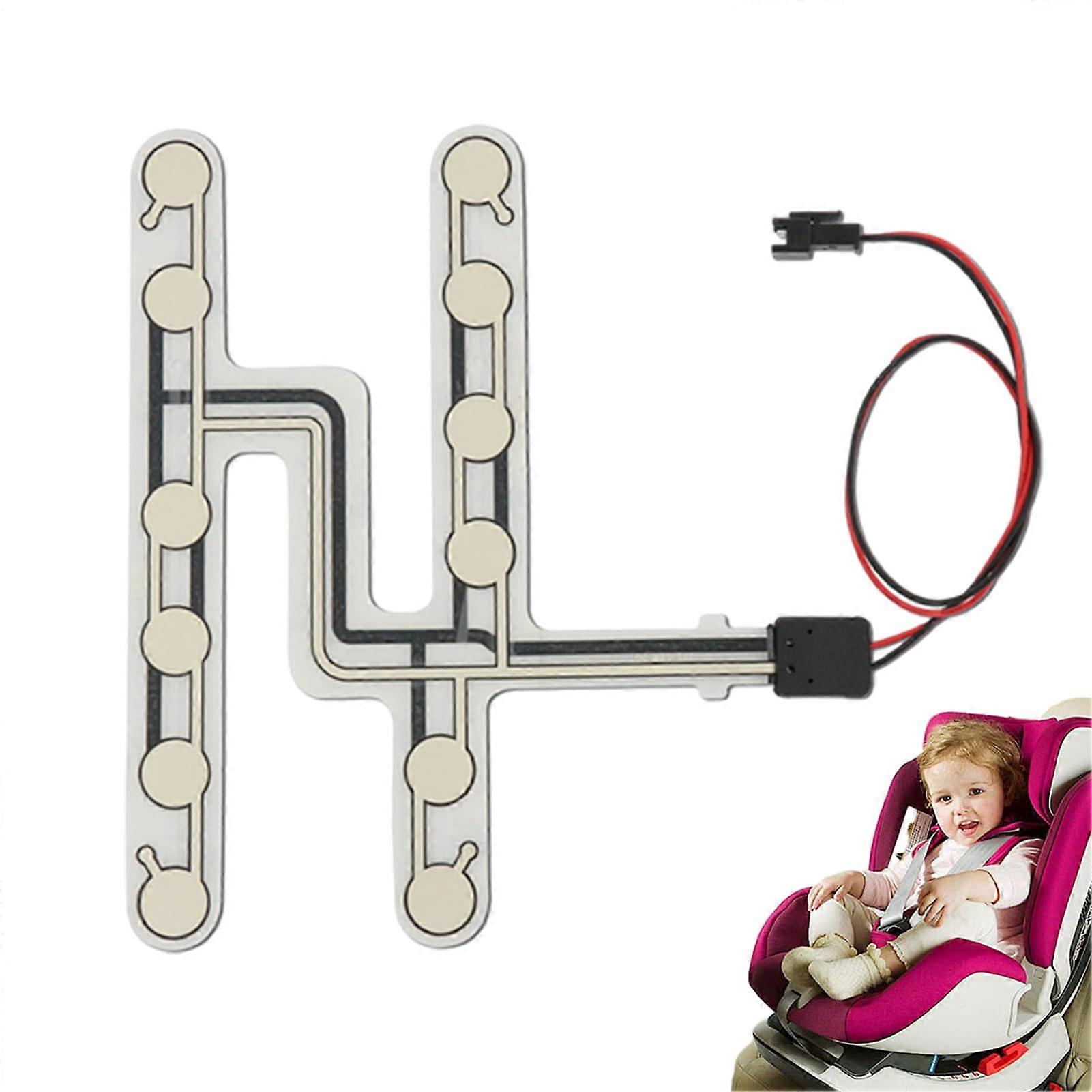 Seat Belt Reminder with Pressure Sensor for Cars and Buses, Dual Alert Safety Warning System