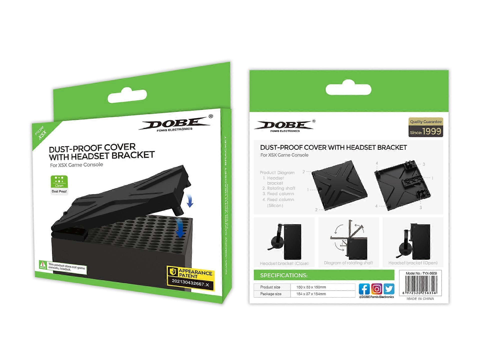 Xbox Series X Dcomt Cover with Headphone Holder